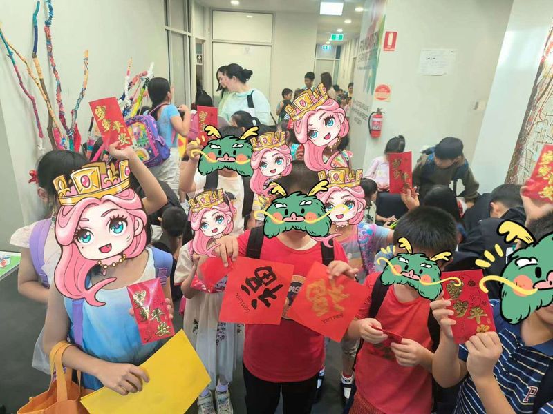 Community gathering at Casey Foundation Chinese School