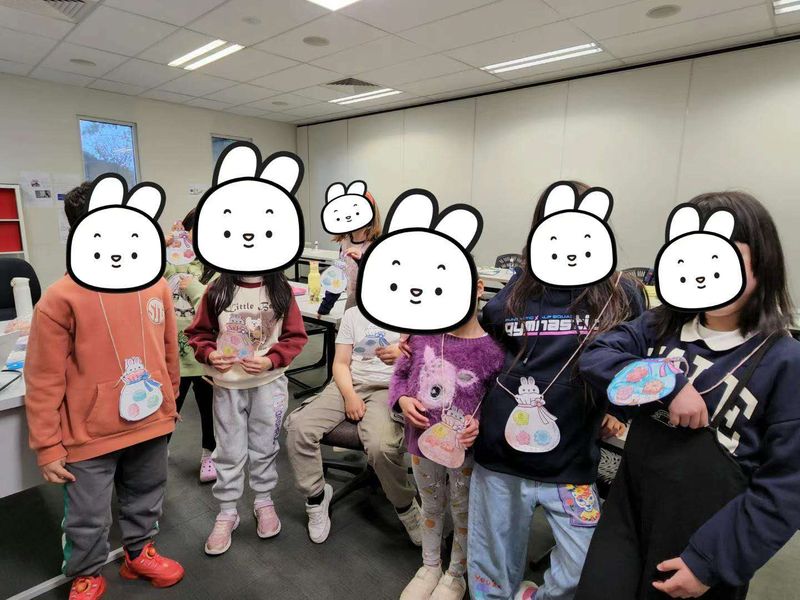 Cultural arts activity at Casey Foundation Chinese School